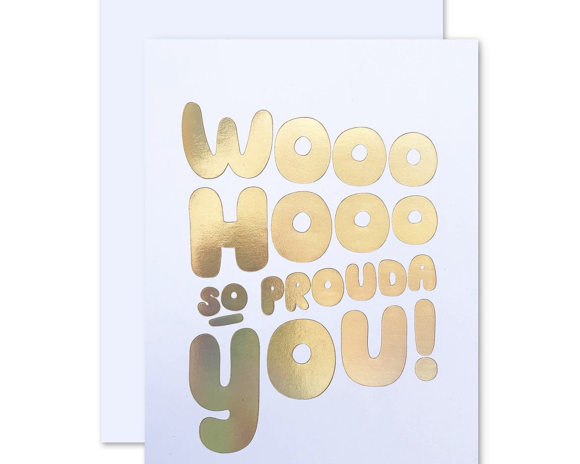 BASHES. So Prouda You Card - Congrats/Graduation