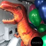 BASHES. T Rex Oversized Balloon