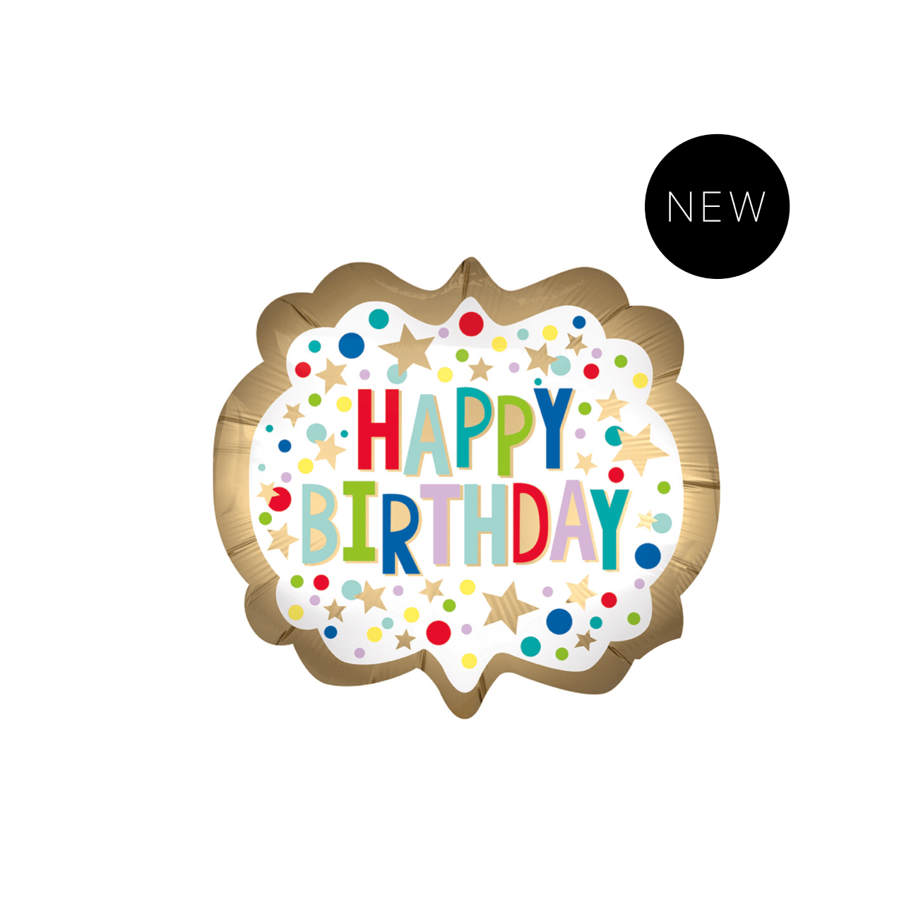 BASHESDC Balloons Starry Happy Birthday Balloon