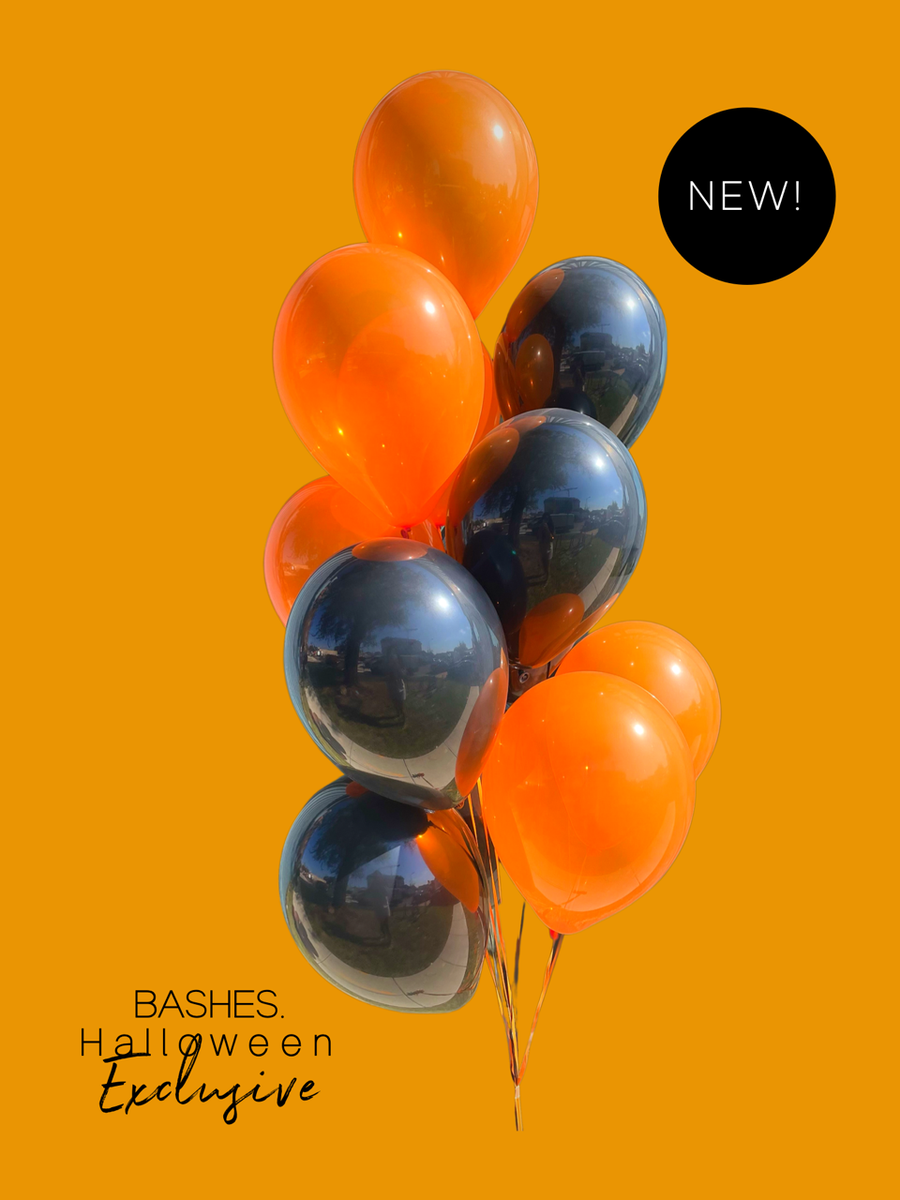 BASHES. HALLOWEEN COLLECTION | Pumpkin Party Mini Latex Balloon Set