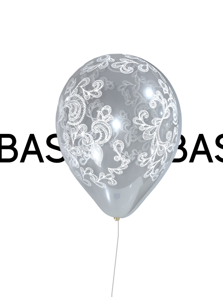 Lace Mini Latex Balloon Set