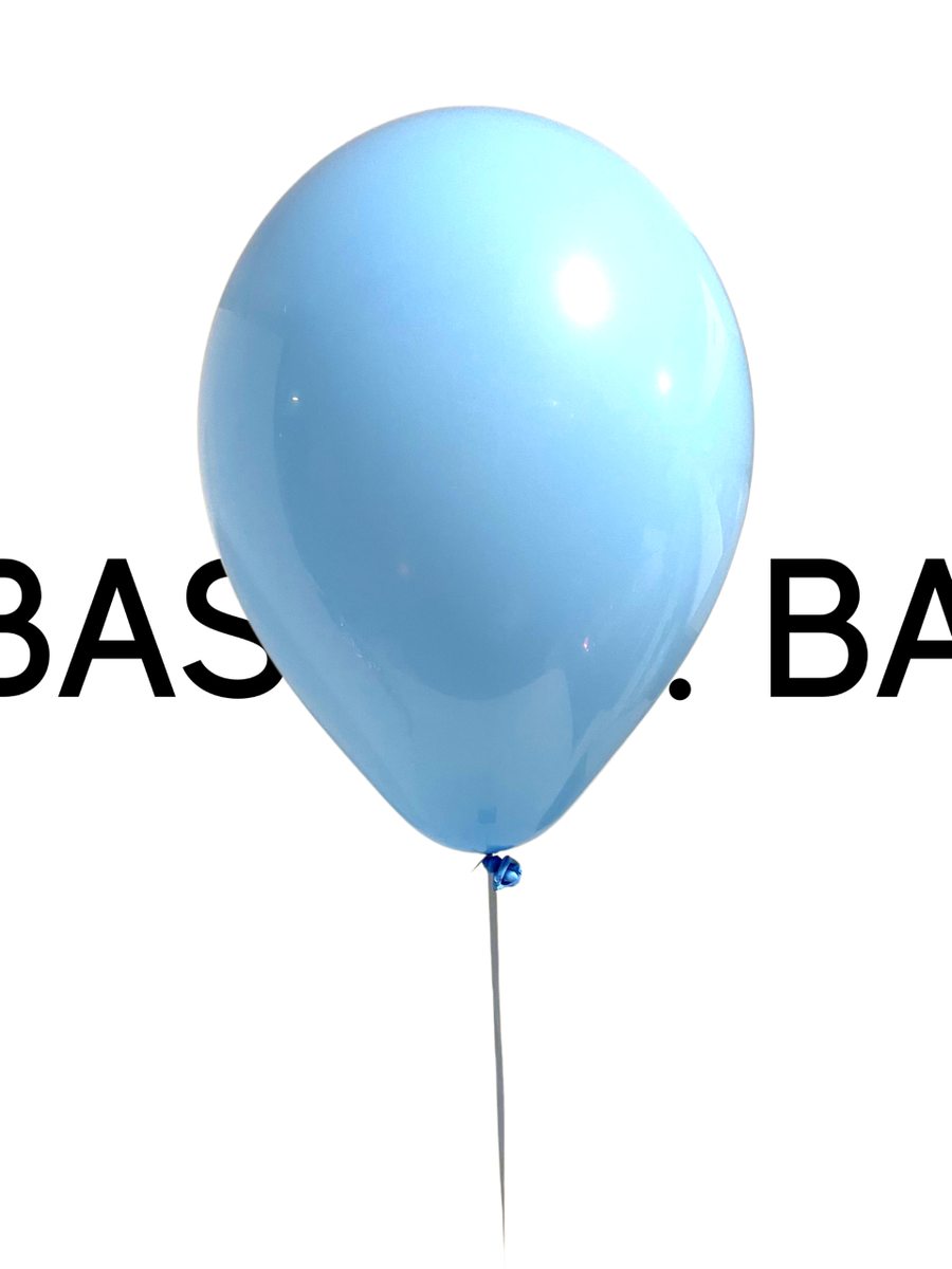 Pale Blue Mini Latex Balloon Set